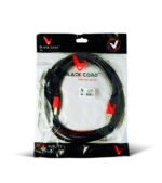 black cord printer cable